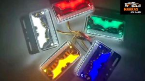 Lampu Led Bak Samping Truk Variasi 24Volt Model Batman 30Led 2warna Sein Running Light Waterside