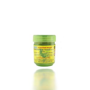 5pcs Hong Thai Herbal Inhaler Authentic Thailand - Original Jar - Effective Herbal Aromatpy for Vertigo Dizziness Nausea & Stress - Fresh & Natural