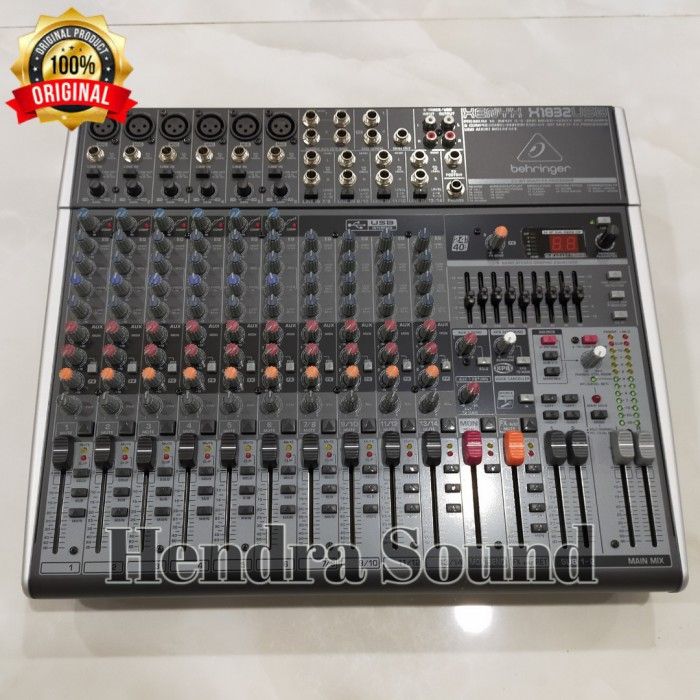 Mixer USB Behringer Xenyx X1832usb X 1832 USB Original Premium 18