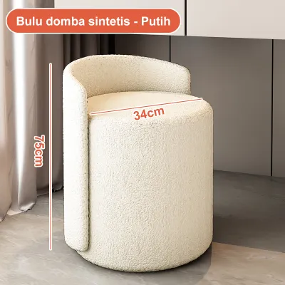 STOOL SOFA BULAT Sofa Stool LEBIH BESAR Sofa Stool Bulat Stool Murah Sofa Bulat Minimalis