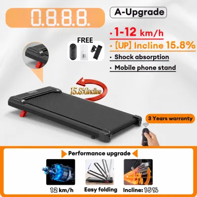 Treadmill Foldable Electric Portable Walking Pad Threadmill Heavy Duty Exercise Equipment For Women