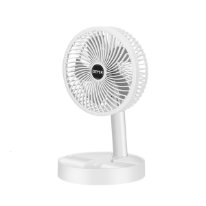 Flexible Neck Mini Desk Fan Double Speed Quiet Operate Cooling Fan Platic Perfect for Bedside Office Outdoor Activities