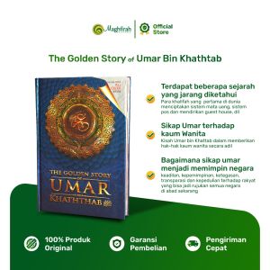 Maghfirah Pustaka - The Golden Story of Umar Bin Khattab Buku Biografi Kisah Sahabat Nabi Rasulullah