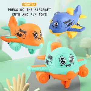 ZSDN MALL Education Press and Go Car Toy Simulation Puzzle Aircraft Inertia Car Model Collectible Aircraft Pull Back Car Toy Christmas Gift