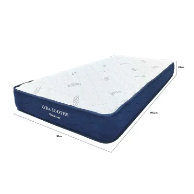 (JIJI.SG x DREAMAX) LYRA SOOTHE Cooling Pocket Spring Mattress/ S.Single / Queen/ King/ Bed / Pocket Spring System / Quilted Fabric / Cooling (SG)