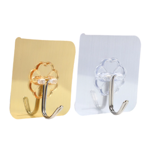 40pcs Portable Wall Hooks Hanging Hanger Heavy Duty Wall Hooks Seamless Adhesive Design For Kitchen And Bathroom Use