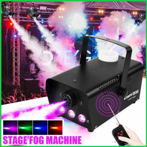 COD TaffLED Sistem Fogger Panggung Stage Machine Ejector with RGB LED - mesin asap panggung murah / mesin pembuat asap untuk panggung konser / mesin foging asap panggung / alat fogging asap panggung / mesin kabut asap panggung