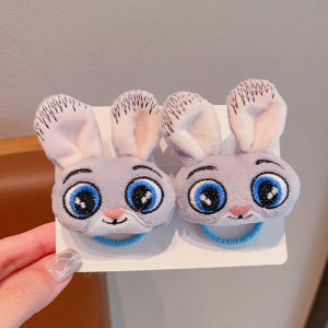 clu Zootopia Judy Hopps Nick Wilde Children cartoon hair clips sweet hairpin accessories ulc
