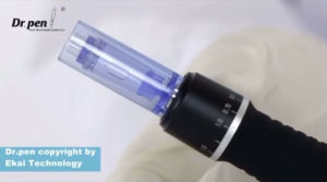 Máy phi kim lăn kim DR Pen Bạc A1-C( không tích điện) tặng kèm hai kim nano