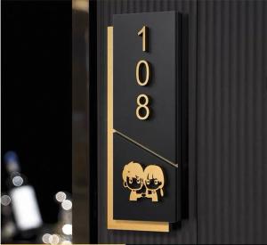 Personalized Unit Number and Home Signage