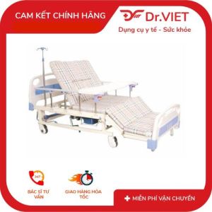 Giường bệnh nhân đa năng 4 tay quay Humed HM-C4 cao cấp Hỗ trợ chăm sóc người già người bệnh