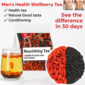 Leek Seed and Wolfberry Tea Herbal Nourish Kidneys Tea Health-preserving Teafor Men Individual Tea Bags Enhance Immunity Stress Relief 韭菜籽枸杞茶 滋补肾茶 男士养生茶