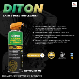 DITON Carb & Injector Cleaner Pembersih Karburator & Injektor Mesin 500 cc