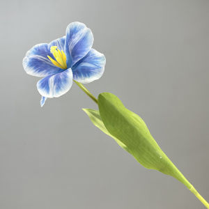 Blooming Tulip Mekar Semi Latex Artificial Flower Bunga Dekorasi