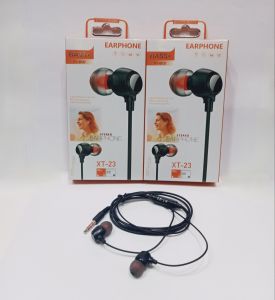 Handsfree Headset XT-23 + Mic Stereo Earphone Hifi Sound Quality Extra Bass