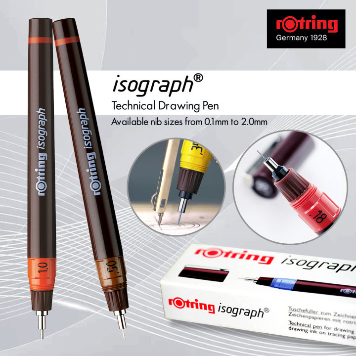 rotring 0.13mm Isograph Technical Drawing Pen (Ink not included) Fineliner  Pen - Buy rotring 0.13mm Isograph Technical Drawing Pen (Ink not included)  Fineliner Pen - Fineliner Pen Online at Best Prices in