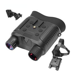 BekinTek 4K Helmet Mountable Night Vision Binoculars Head-mounted Telescope Rechargeable NVG Goggles Full Dark Observing Optics 8x Digital Zoom 4K Video 36M Photo Support 360P ENV Mode 4 Color Effect