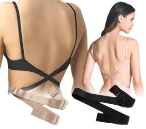 Lizida ชุดชั้นในสตรี Extender Bra สายรัดด้านหลัง Deep V Cross Strap สายรัดชุดชั้นในปรับได้