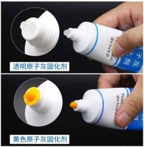 P50 Poly Putty Hardener Polyester Putty Universal Yellow Hardener 80g Automotive Putty Hardener