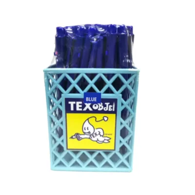 (USP)💢พร้อมส่ง💢 TEX ปากกาหมึกน้ำมัน 1.0 มม. ปากกา ลูกลื่น เท็กซ์ MC 228 STD 3สีให้เลือก น้ำเงิน/ดำ/แดง (กระปุก/50ด้าม)