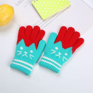 Sarung Tangan Anak Winter Rajut Musim Dingin Kids Gloves Knitted Knit Hangat Balita 4-8 Tahun