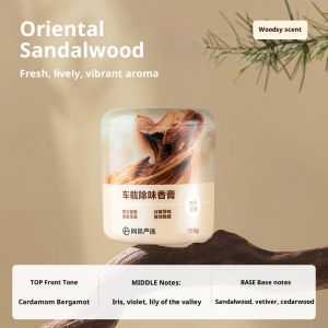 【SG Stock】Car Air Freshener 155g | Chinese Tea Scents | NM+1 Odor Elimination Technology | 98.6% Deodorization Removal网易严选车载香薰汽车车用饰品摆件固体香膏新款香氛用品男士香水