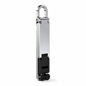 ALLLUCK Có thể gấp lại Giá đỡ điện thoại mini dạng móc khóa Nhẹ Có thể điều chỉnh nhiều góc độ Giá đỡ du lịch EDC Rảnh tay Giá đỡ điện thoại di động Ngoài trời