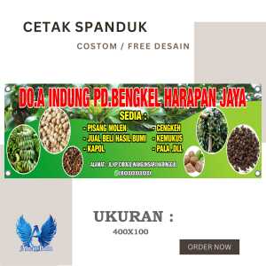 Spanduk Banner PERTANIAN PD HARAPAN JAYA PENGGILING PADI UKURAN BISA REQUEST