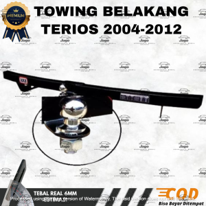 TANDUK TOWING DEPAN BELAKANG BESI BAR PELINDUNG BEMPER MOBIL TERIOS 2004-2012