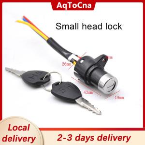 [COD] AqToCna Ship within 24 hours Ignition Switch Key Power Lock Universal Electric Bicycle Biking Portable Dustproof Cycling Parts for Electric Scooter