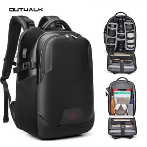 OUTWALK 6166 Premium Backpack Bag Tas Kamera DSLR Ransel Laptop Drone