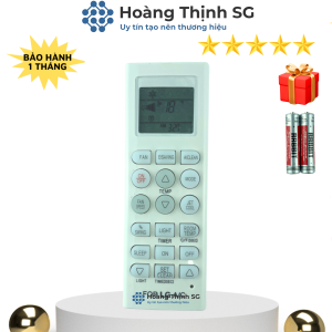 Điều khiển điều hoà LG mẫu 1 remote máy lạnh LG mẫu 1- Tặng kèm pin