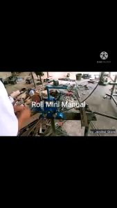 (TERLARIS) Alat Roll mini manual roll besi beton roll besi nako roll plat