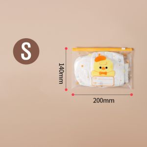 W0AGZ4J2 10PCS Classified Storage Bag Portable Baby Clothes Storage Organizer Bag Multi-size Classified Sealed Bag Home
