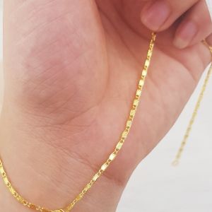 Dây Chuyền Nam Nữ Mạ Vàng DẸT 24K Dây Đeo Cổ MẠ CÔNG NGHỆ CAO ITALY Thiết Kế Tinh Tế Sang Trọng Mang Phong Cách Hiện Đại | Jeweley Queenn