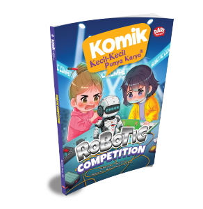 Buku Anak Komik KKPK: Robotic Competition| Komik Persahabatan Karya Penulis Cilik