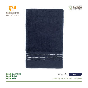 Handuk Morning Whistle Bamboo Towel - MW 002 / Handuk Mandi 70 x 135 cm