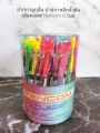 ปากกาลูกลื่นหมึกน้ำมัน 0.5mm Pencom OG-4 หมึกน้ำเงิน ด้ามใส (กล่อง 50 ด้าม). 