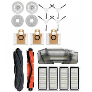 Dreame X20 Pro Plus L20 Ultra L30 Robot Vacuum Cleaner HEPA Filters Roller Brushes Mop Pads Dust Bags Side Brush Mop Cloth Accessories Replacement Parts