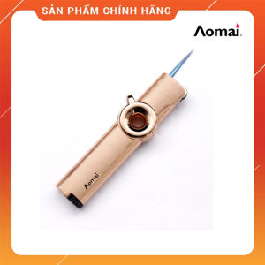 Hộp Quẹt Bật Lửa Gas Đá Khò Tia Aomai AM-7106 Cao Cấp Tích Hợp Chế Độ Giữ Lửa Rảnh Tay - Dùng Gas Cao Cấp