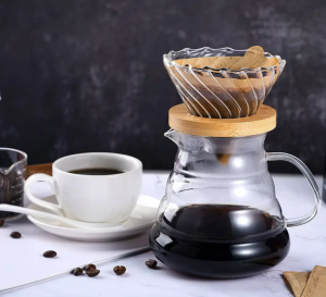 Spiral V60 Brew Kit Pour-Over Coffee Maker Set – 02 Size for Souvenir Gift Events Christmas Giveaway