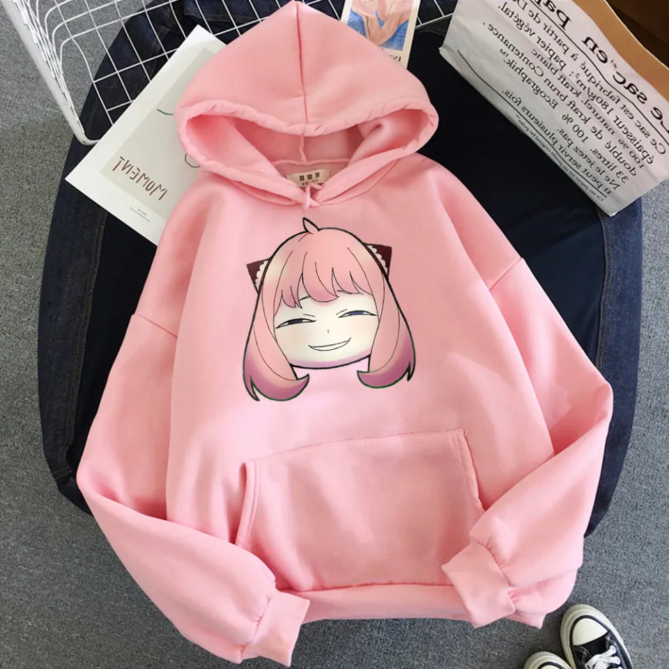 Spy X Family Anya Forger Meme face jacket hoodie pull over hooded