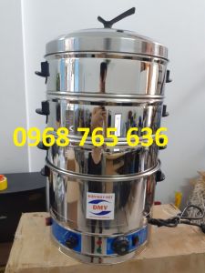 [BẢO HÀNH 24 THÁNG - BẢO TRÌ TRỌN ĐỜI] Nồi hấp xôi giò chả bánh bao size 40cm chạy điện