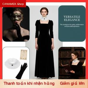 CS Đen Trắng Gothic Choker Victoria phong cách Ruffle cổ áo ren jabot cổ trang sức cho Câu lạc bộ trang phục trang trí nội thất