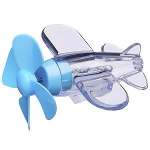 Máy bay đồ chơi phát sáng gắn tay lái xe đạp.