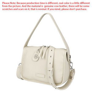 Royal Bagger Fashion Shoulder Bags for Women Genuine Leather Crossbody Bag Commuting Underarm Handbag 1880