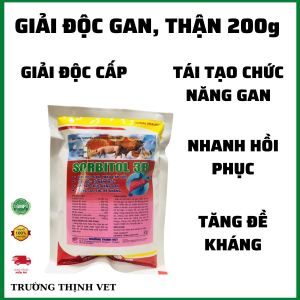 Giải độc gan thận cấp sorbitol dạng bột gói 200 gam