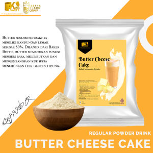 POWDER DRINK BUTTER CHEESE CAKE - Bubuk Minuman Rasa Kue Keju
