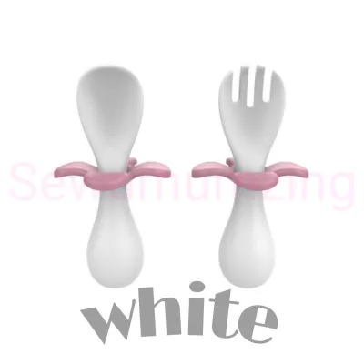 [SG Seller Local Instock] Baby led weaning self feed utensils set with case anti choke
