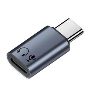 Lightn To USB C Headphone Audios Adapter For Phone 15 16 Data Transfer Earphone Converters Call Audios Connectors